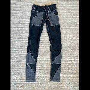 Free People Patchwork Leggings